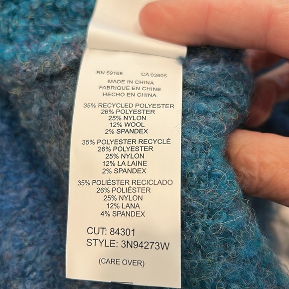 KAREN KANE Ombre Boucle Sweater - Picture 7 of 11